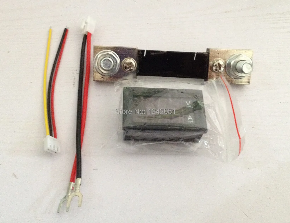 Вольтметр и амперметр 400 В 100А 2 в 1 двойной дисплей красный синий светодиодный |