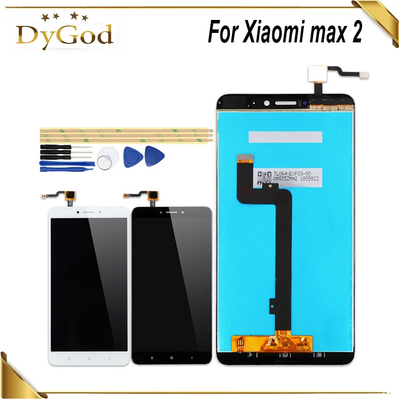 ЖК дисплей и сенсорный экран DyGod для Xiaomi Mi Max 2 6 44 дюйма дигитайзер в сборе max
