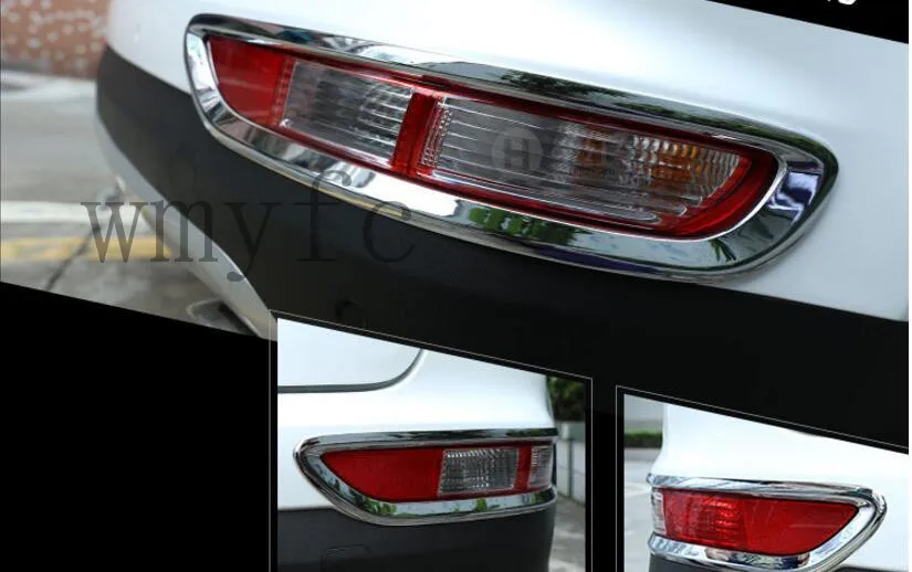 

Для KIA Sportage QL 2016 -2018, хромированная задняя зеркальная отделка, автомобильная Защитная крышка лампы