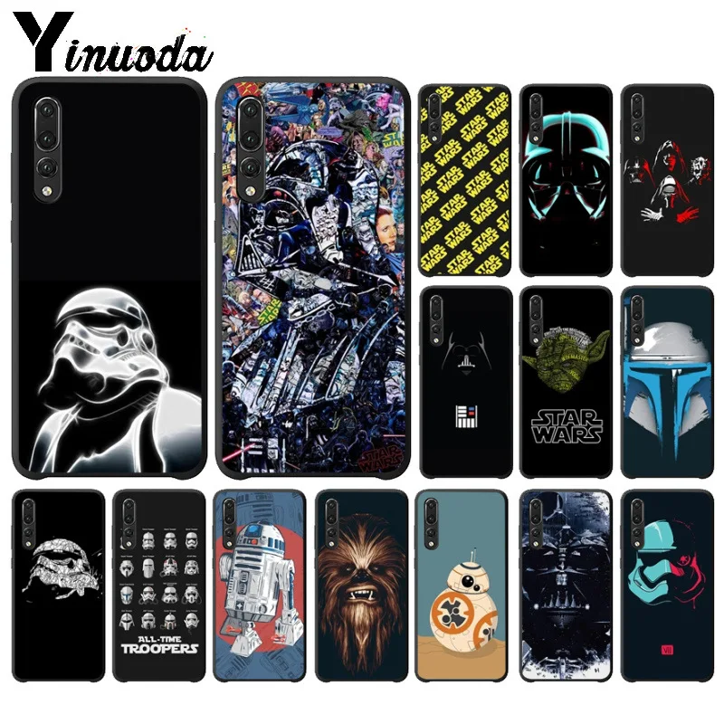 Yinuoda YODA Звездные Войны Пробуждение силы TPU чехол для телефона Huawei P10 plus 20 pro P20 lite mate9