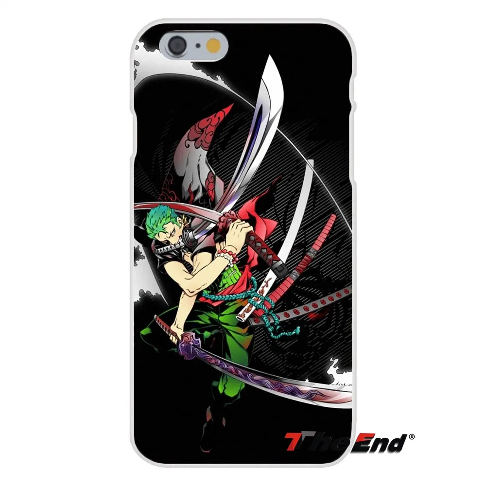 Мягкий силиконовый чехол для iPhone X 4 4S 5 5S 5C SE 6 6S 7 8 Plus Galaxy Grand Core Prime Alpha Cool one piece roronoa
