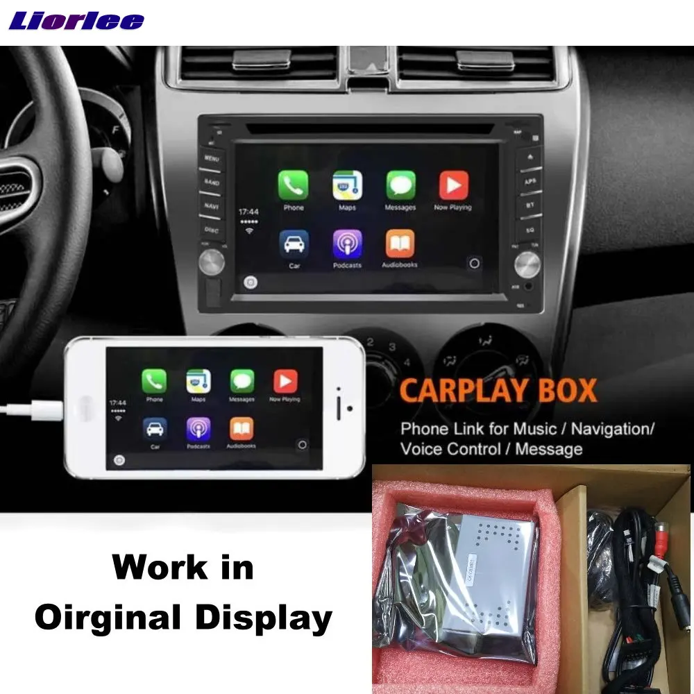 Liorlee Original Car Screen Update Decoder For Audi A3 2014-2018 MMI system Parking Rear view Camera Carplay Adapter Cable | Автомобили и