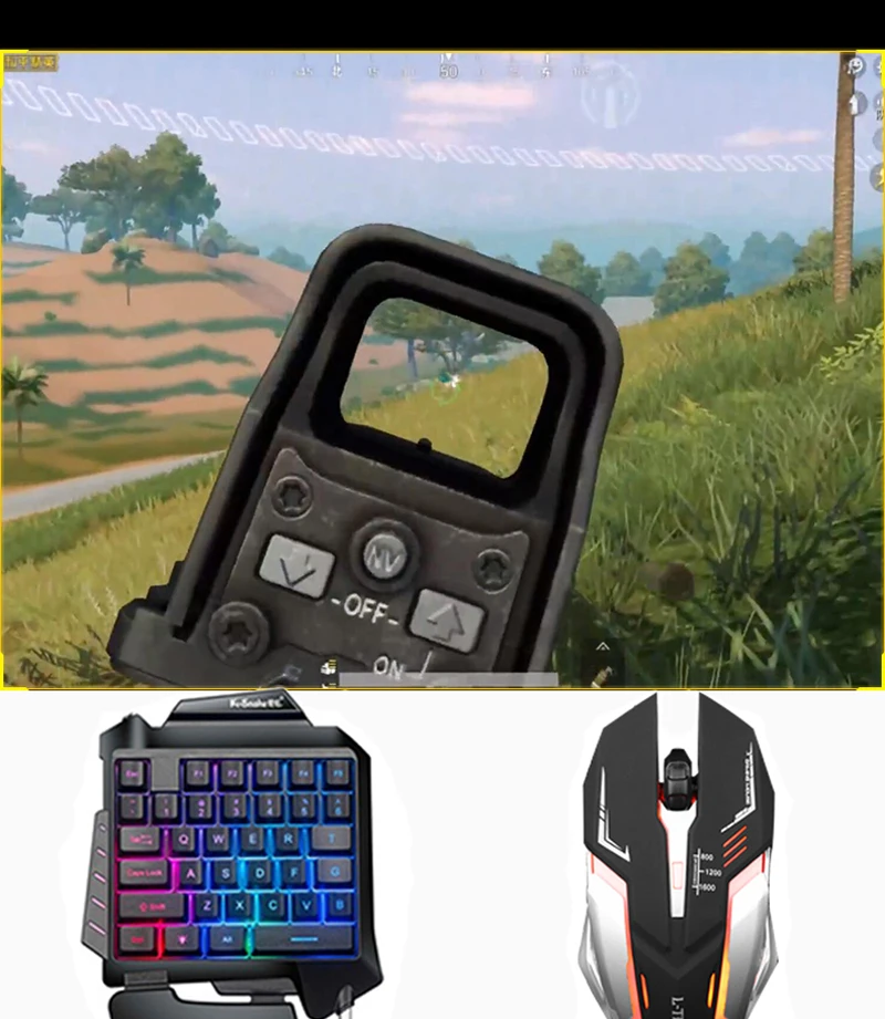 Мобильный геймпад PUBG контроллер Bluetooth беспроводная клавиатура переходник для мыши адаптер для IOS Android телефон планшет пульт дистанционного управления