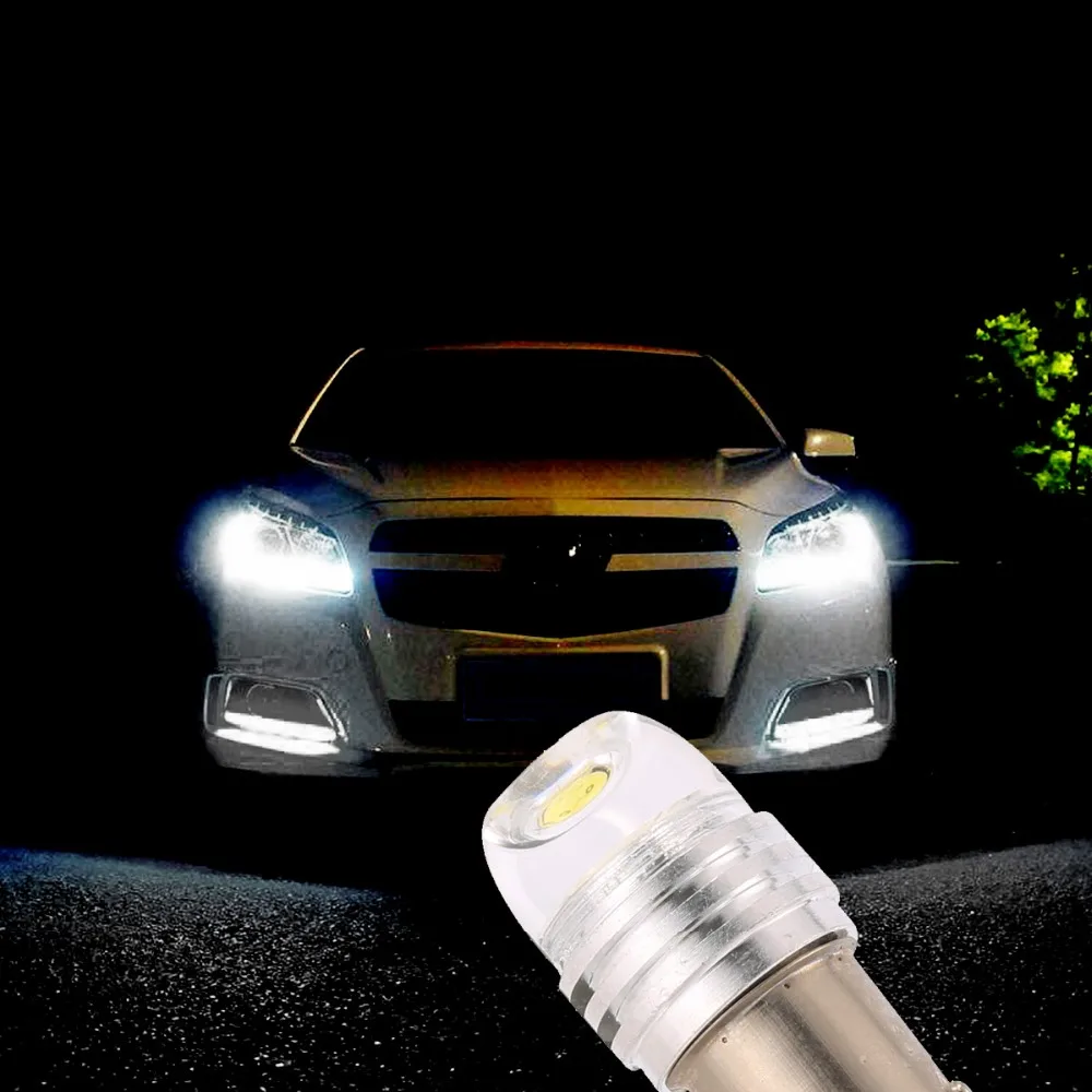 Автомобильный Стайлинг 2 шт. светодиодный Canbus 1156 BA15S 12 В светильник без ошибок для