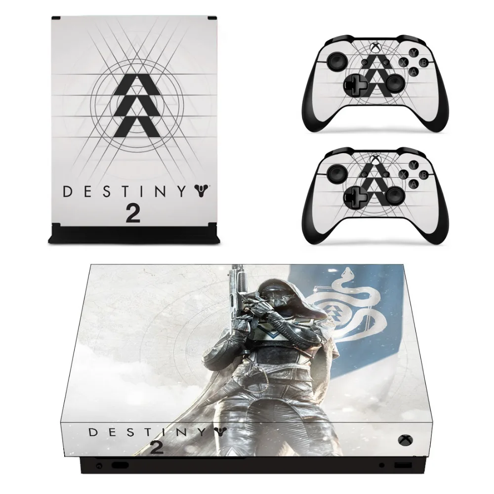Игра Destiny 2 кожи Стикеры наклейка для Microsoft Xbox One X Slim консоли и контроллеры Скины s