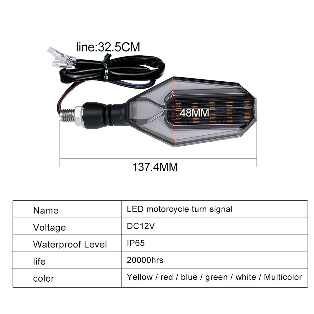 Avacom 4 шт. rbike Flasher сигнальные огни красочные Pisca Moto intermittes лампы DRL Direccionales для