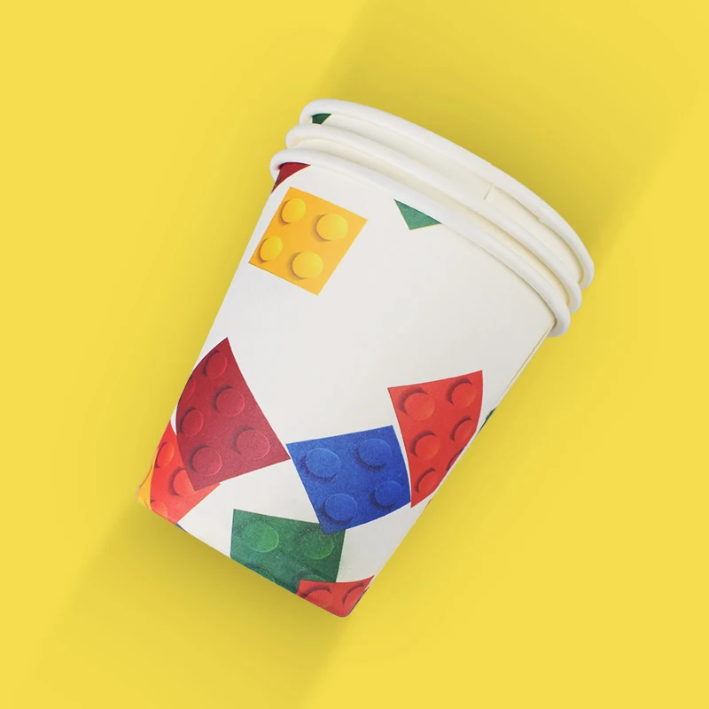 8 шт. одноразовые тарелки для детского праздника | Дом и сад