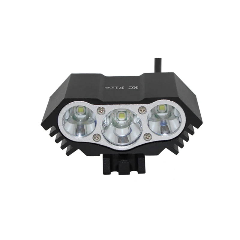 3600LM 3x XML T6 светодиодный велосипедный светильник Передняя велосипедная вспышка