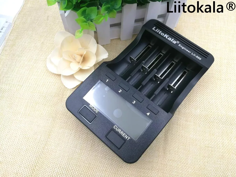 Зарядное устройство Liitokala lii 100% с ЖК-дисплеем зарядное для NiMH батарей 500 в 3 7 18650 26650