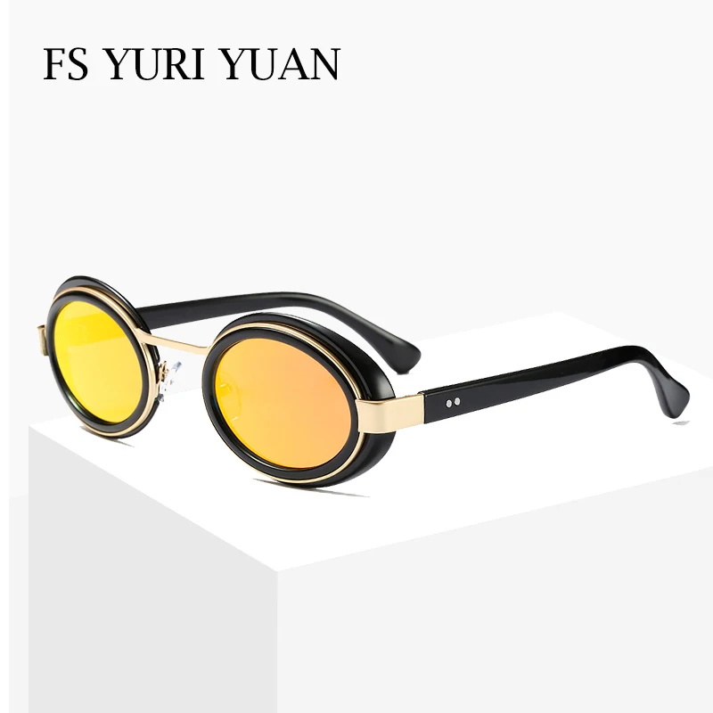 FS YURI YUAN put 2017 новые модные очки Cobain HD линзы UV400 Высокое качество овальные