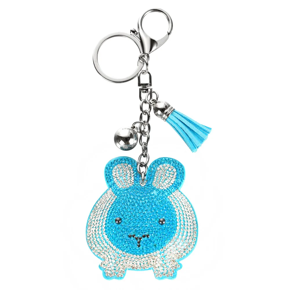 Женский брелок для ключей ZOSHI с подвеской в виде кролика | Украшения и аксессуары