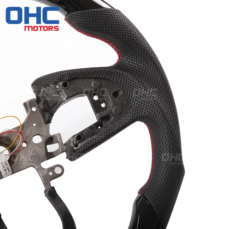 Светодиодное рулевое светодиодный о RealCarbon Fiber совместимое с Honda Civic|Рулевые