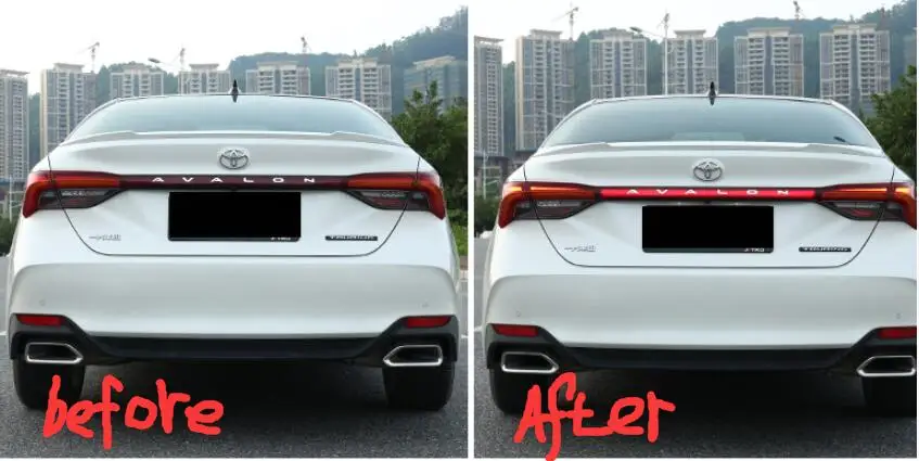 Задний фонарь для автомобилей Toyota Avalon задний задсветильник 2019 года светодиодный