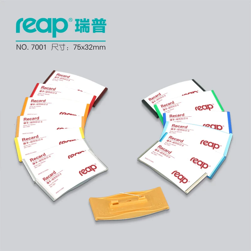 10 шт./1 партия Reap7001j ABS 78*32 мм бейдж с именной биркой держатель для булавок Значки
