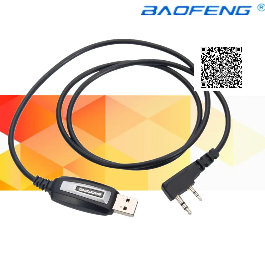 USB-кабель для программирования Kenwood BAOFENG UV-5R H777 BF-888s RT5 RT81 Ham Walkie Talkie 2 шт. | Мобильные