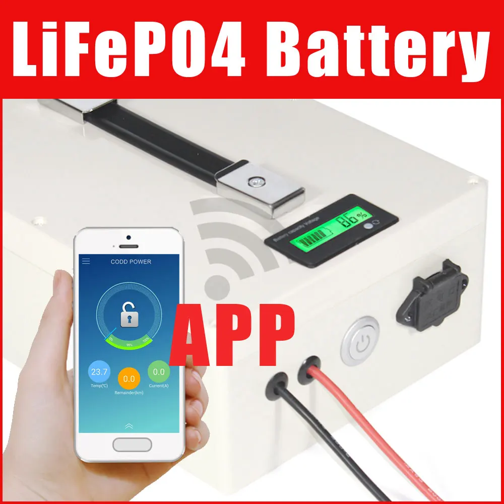 LiFePO4 батарея 12В 24В 36В 48В 60В 72В DIY все супер длительный срок службы мощность