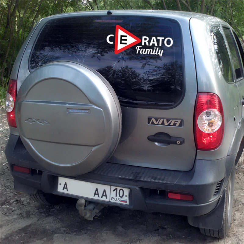 CS-958#48*21см наклейки на авто Знак Шипы (ГОСТ) Cerato family водонепроницаемые машину