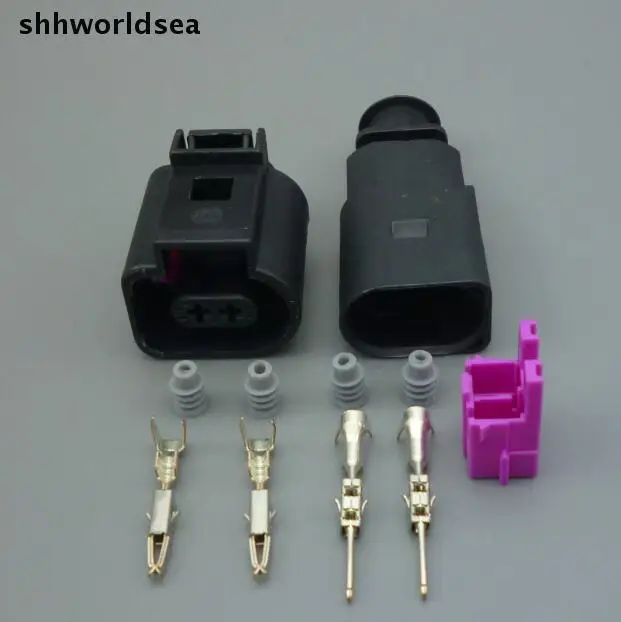 Shhworldsea 10 комплектов 2 контакта 1 5 мм 1J0973802 1J0973702 автоматический датчик температуры