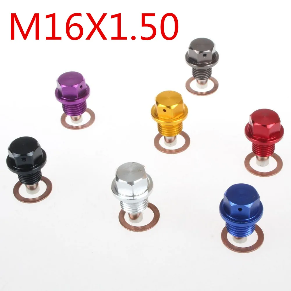 Магнитный масляный поддон для BMW Toyota Scion subara Anodized M16 x 1 50|drain plug|magnetic oilmagnetic oil drain plug |