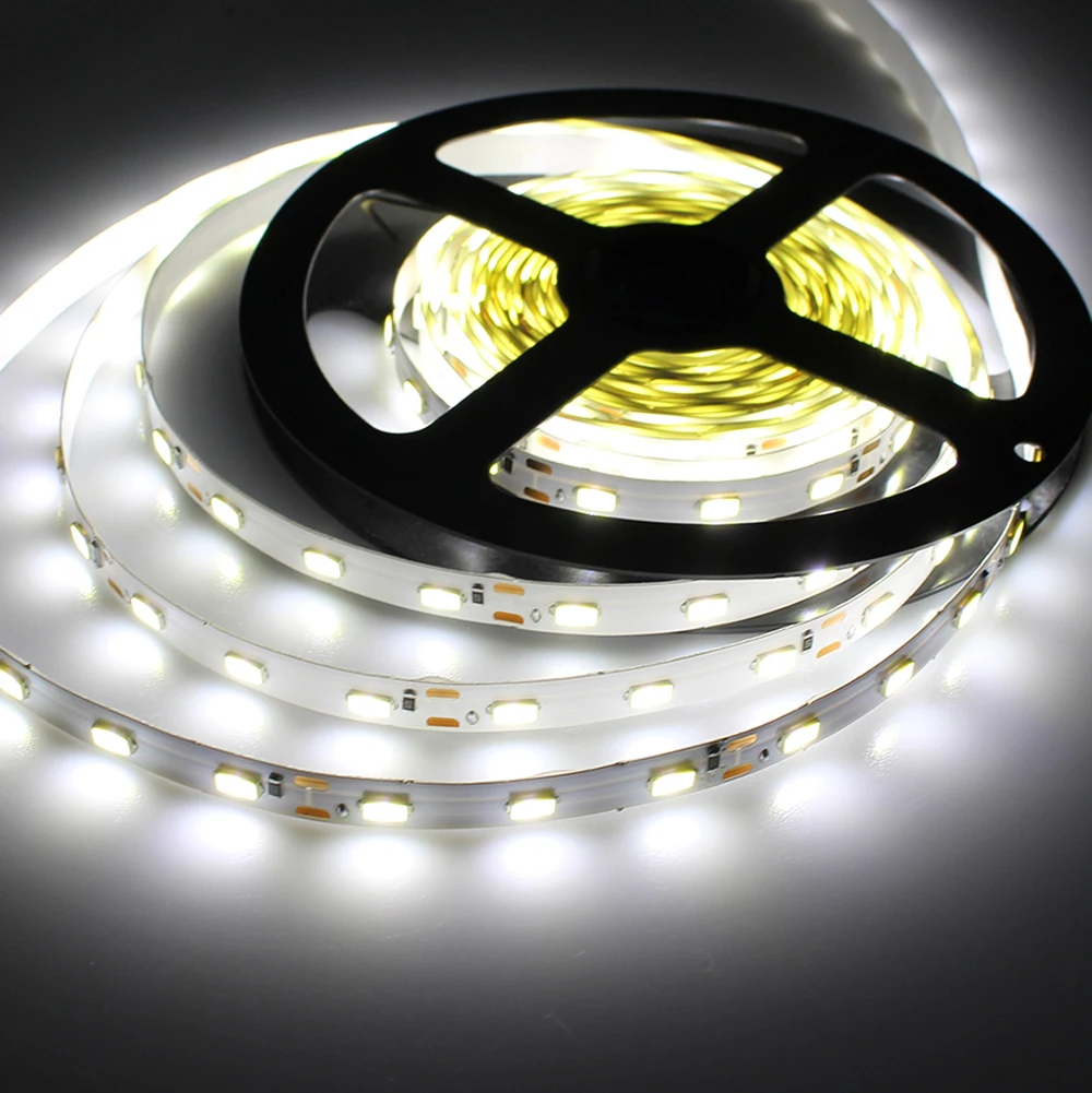 2019 реальная быстрая 5 м/рулон 300led высокое качество 5730 Гибкая световая полоска Dc12v