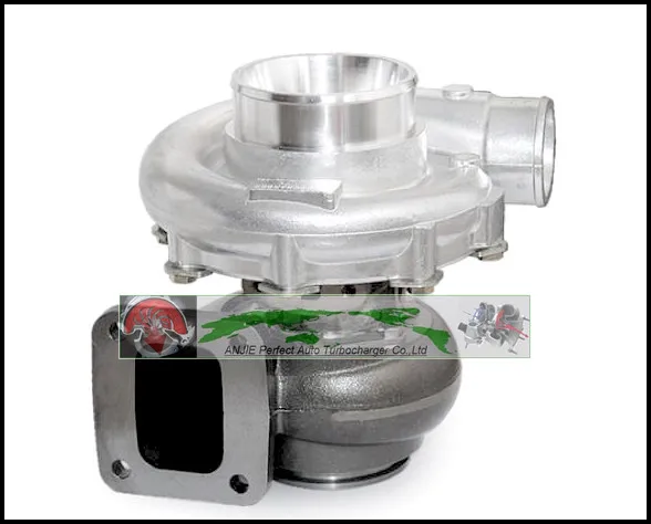Бесплатная доставка турбокомпрессор с водяным охлаждением T76 T4 турбина: A/R 0 81