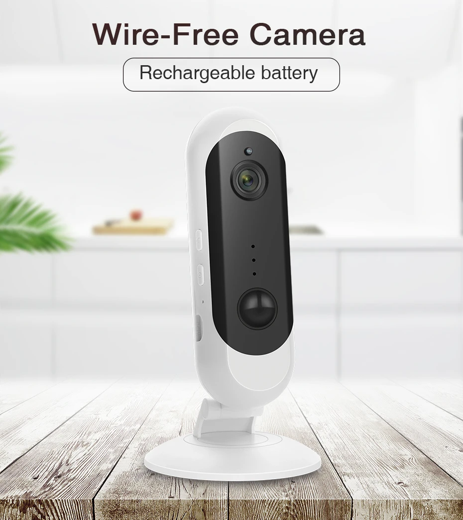 1080P HD камера батарея 2,4G WiFi домофон Открытый водонепроницаемый беспроводной IP камера Домашняя безопасность H.265 2MP CCTV камера