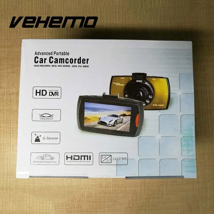 2.7&quot Screen 720P Auto Car Vehicle Cam Consumer Camcorders Night Vision Rearview Camera DVR Video Recorder | Автомобили и