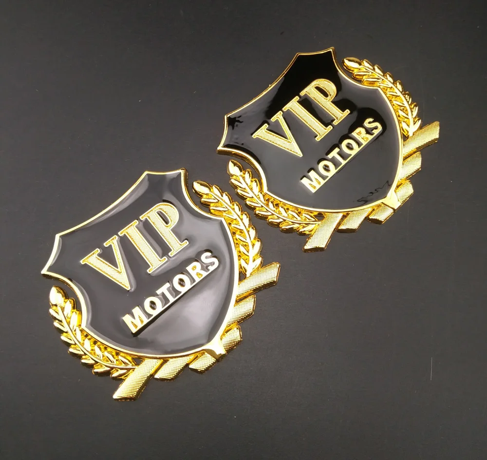 2 шт./партия 3D металлические наклейки для стайлинга автомобилей VIP Эмблема для Nissan Teana X-Trail Qashqai Sunny Tiida Sunny March Мурано