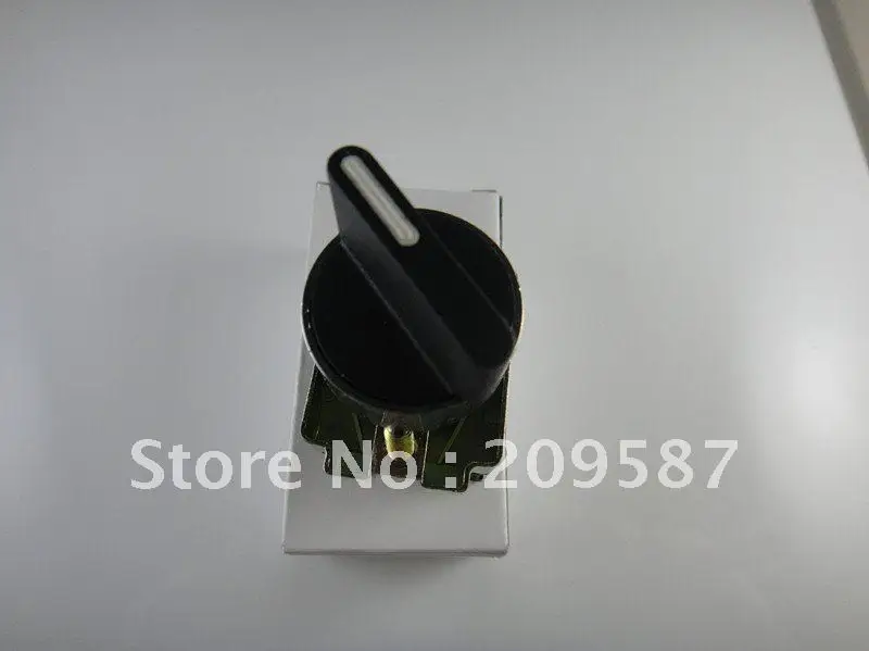 

4pcs 2 Position N0 NC Maintained Select Selector Switch