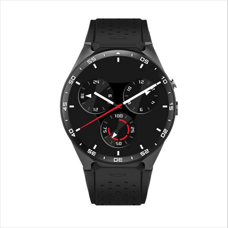 KINGWEAR kw88 PK LEM5 LEM1 Часы android 5 1 MTK6580 smartwatch с 3g Wi Fi gps сердечный ритм для xiaomi huawei iphone