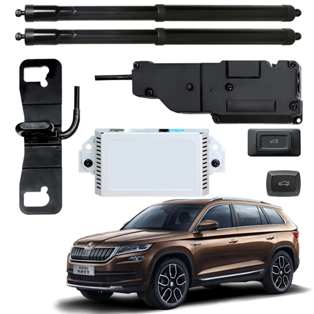 Умный автоматический Электрический подъемник для хвостовых ворот для Skoda Kodiaq, пульт дистанционного управления, кнопка управления сиденьем, набор, высота, избегайте зажима