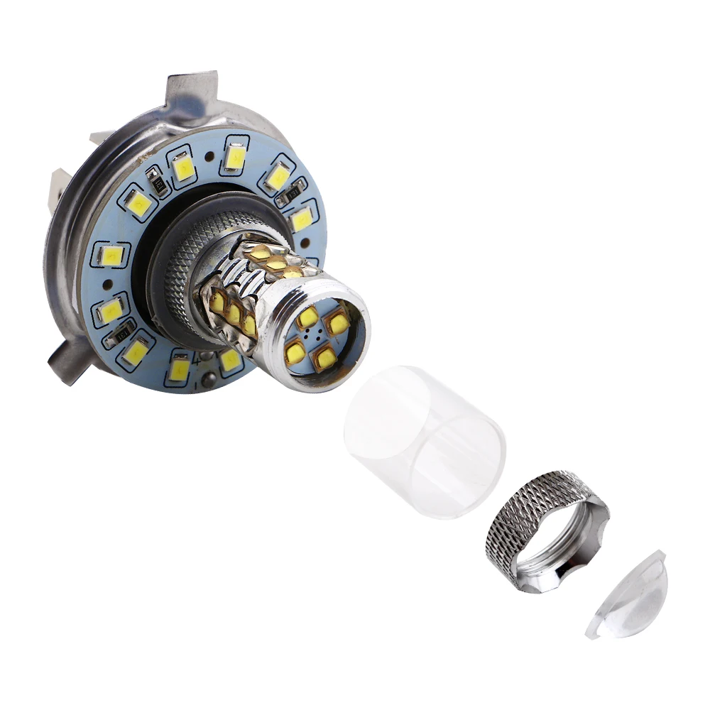 1 компл./лот H4 80 Вт 16 SMD мотоциклетные фары автомобильные сменные светодиодные