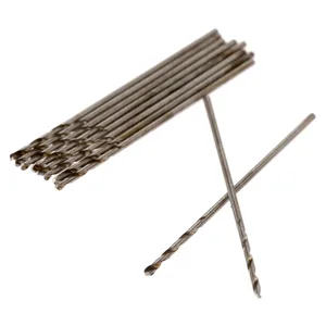 10 шт потребительских упаковок для микро сверло 0,8 мм прямой хвостовик высокого Скорость Сталь спиральные бурильные сверла из быстрорежущей стали инструменты для сверления древесины электрическими дрелями и Мощность инструменты