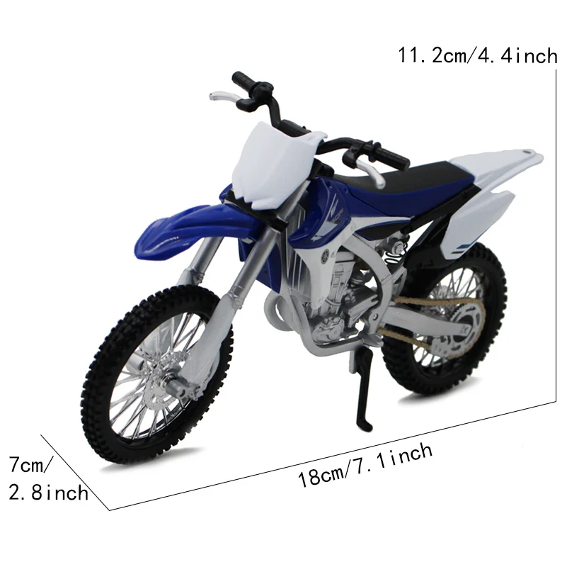 Maisto 1:12 сплав собранная модель мотоцикла Игрушка YZ450F внедорожный двигатель велосипед строительные наборы обучающие игрушки для мальчиков подарок