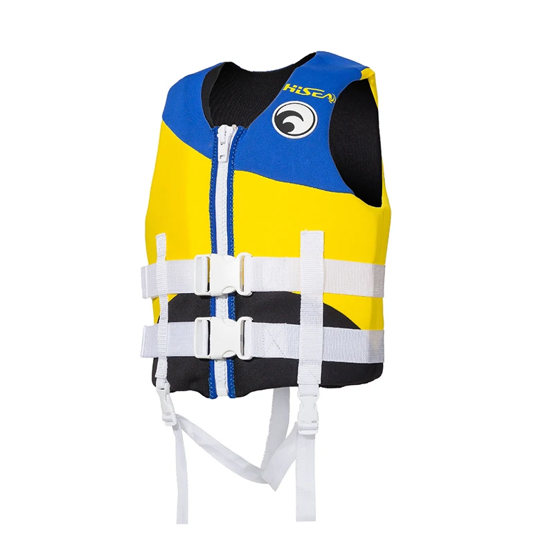 

Hisea Kids Life Jacket Neoprene Profession Boys Girls Vests for Boating Fishing Surfing Safety Water Sport Chindren Life Jackets