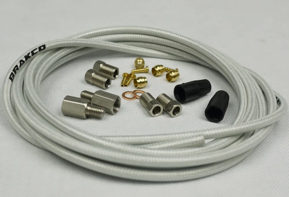 Гидравлический дисковый тормозной шланг комплект для SRAM XO AVID Elixir CR Mag R 5 7 9 SILVER 3