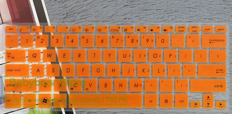Laptop Notebook Keyboard Skin Protector Silicone For Asus X301 S300 S300C | Компьютеры и офис