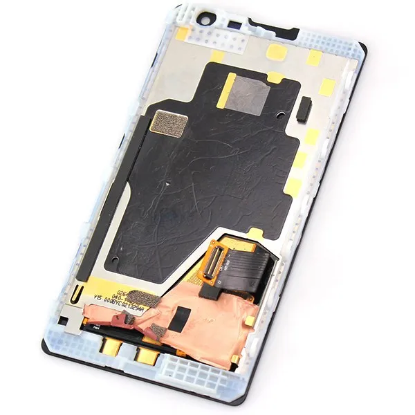 Для Nokia lumia 1020 ЖК-дисплей + сенсорный экран с дигитайзером средняя рамка Полная