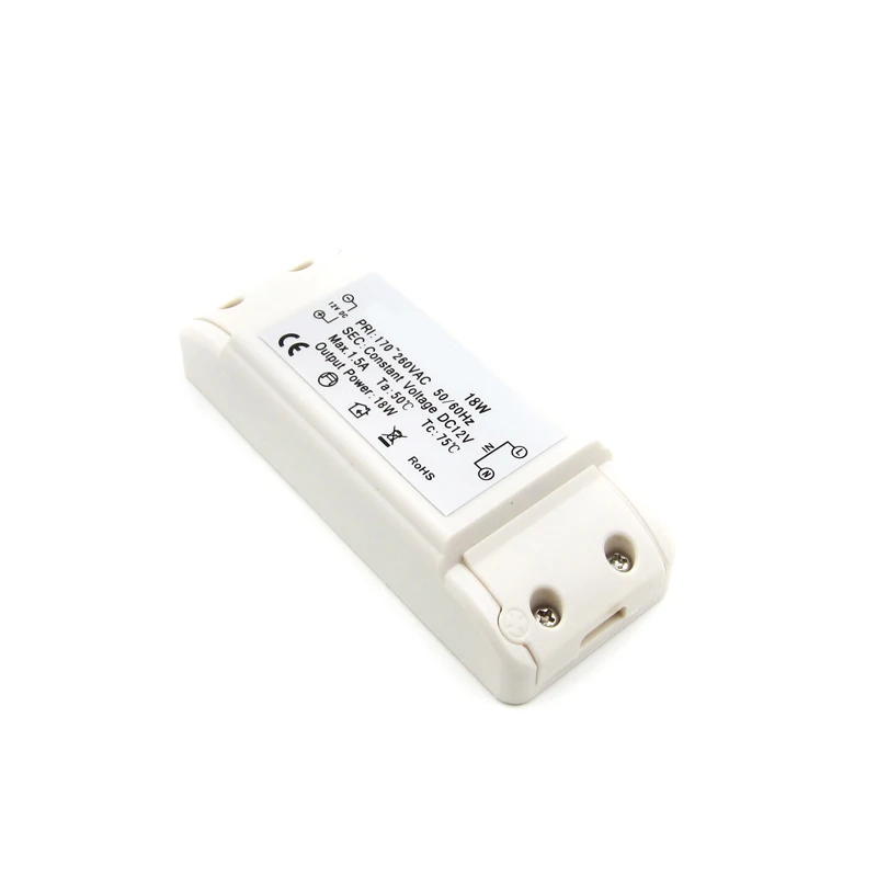 18 Вт DC 12 В 1.5A 170-260 в светодиодный трансформатор для MR16/MR11 светодиодное освещение |