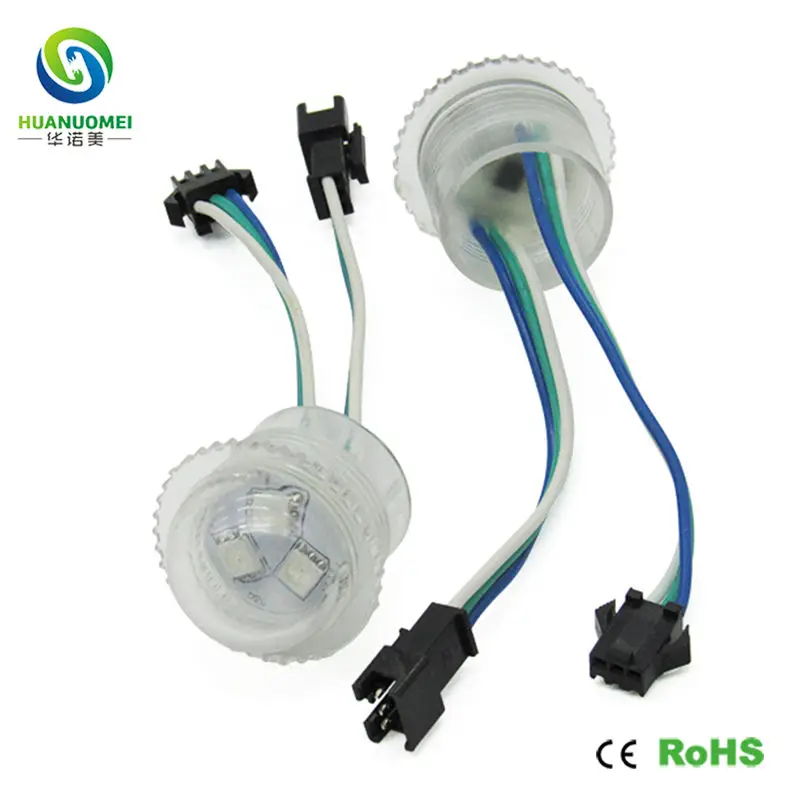 Пиксельный светодиодный модуль s 5050 smd SM16703 26 мм 3 светодиода 12 В|pixel led module|addressable