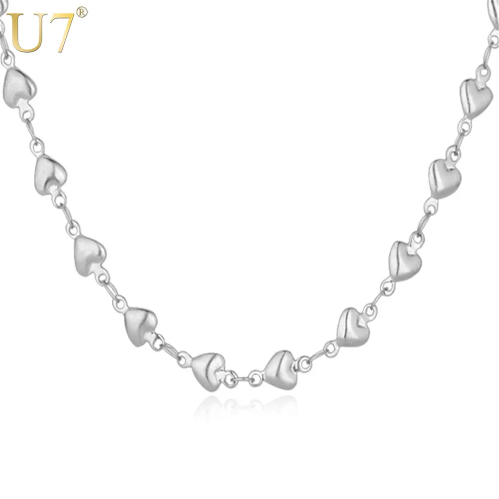 Сердце Ожерелье Сделано С Высококачественной Нержавеющей Стали 316L Ювелирные