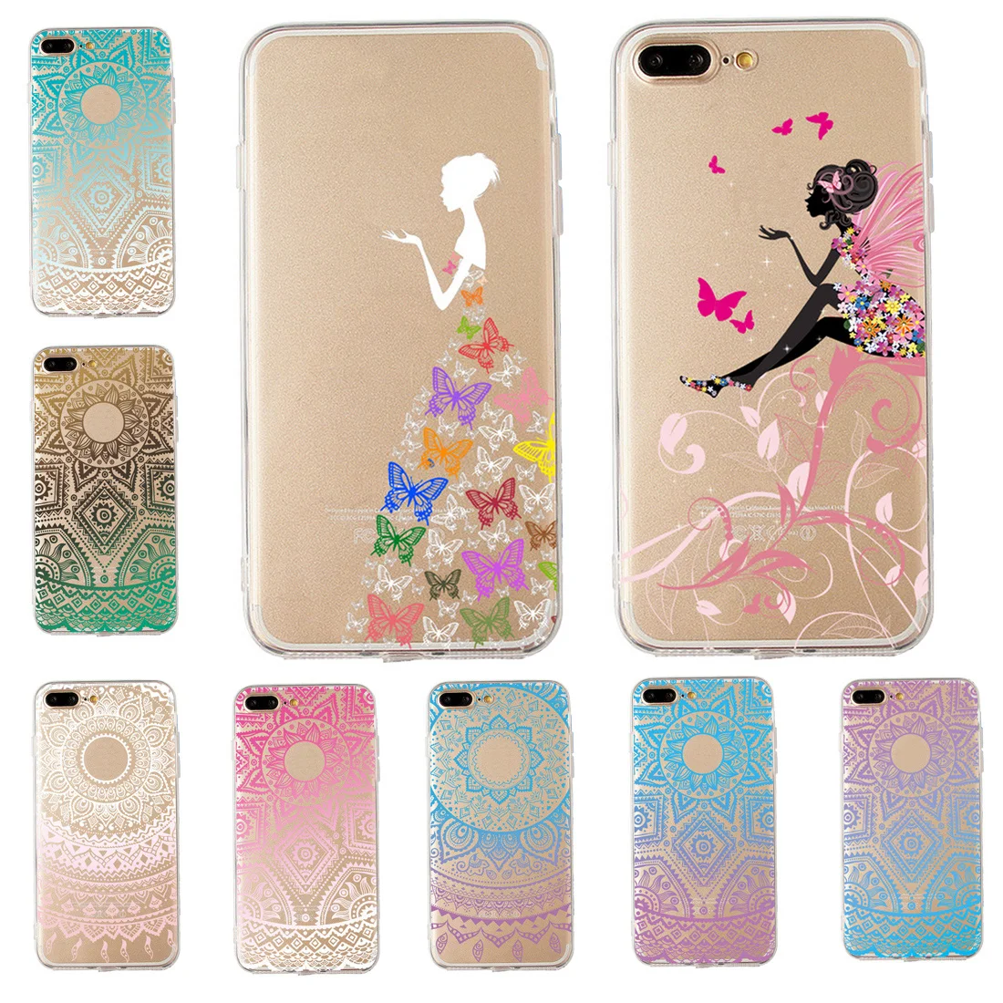 Centechia Модный чехол для мобильного телефона из ТПУ с тиснением iphone6/6 s 6splus iphone7