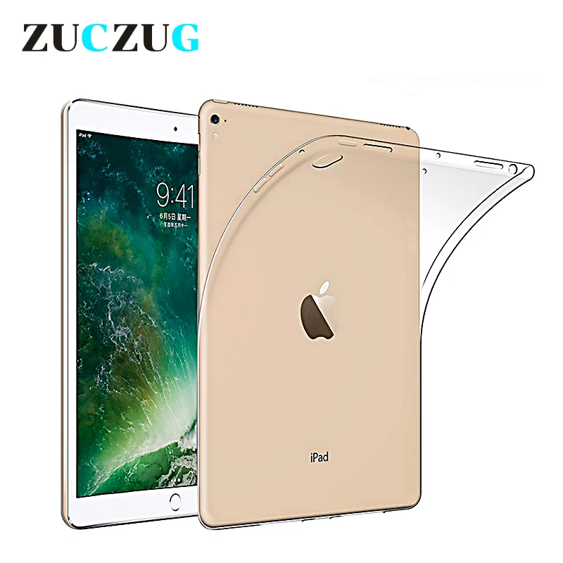 Прозрачный чехол для iPad pro 10 5 дюйма Ударопрочный Мягкий ТПУ из силиконового геля
