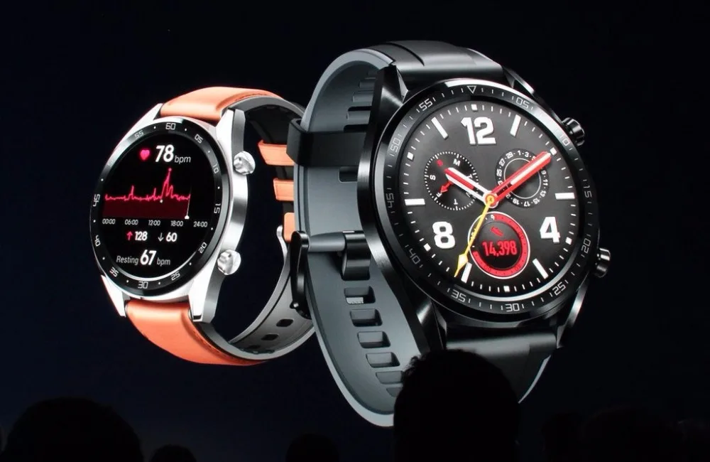 Смарт-часы Huawei GT спорт издание Открытый gps спортивный тренер AMOLED дисплей Bluetooth в режиме реального времени Heartrate мониторинг