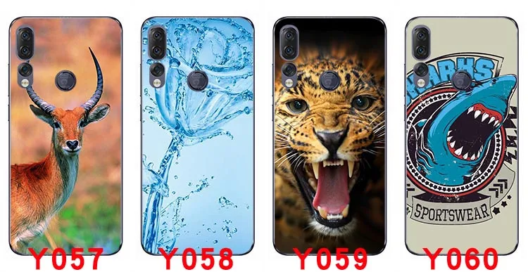 Мягкий ТПУ чехол для телефона, чехол для lenovo Z5S Цветной корпус для телефона с принтом, дизайн, окрашенный мягкий чехол