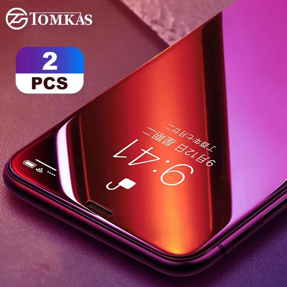 TOMKAS 2 шт. Защитное стекло для Huawei Honor 9 Lite закаленное 8X 7A 7C Pro 10 Y5 2018 Play 7 Glass|Защитные