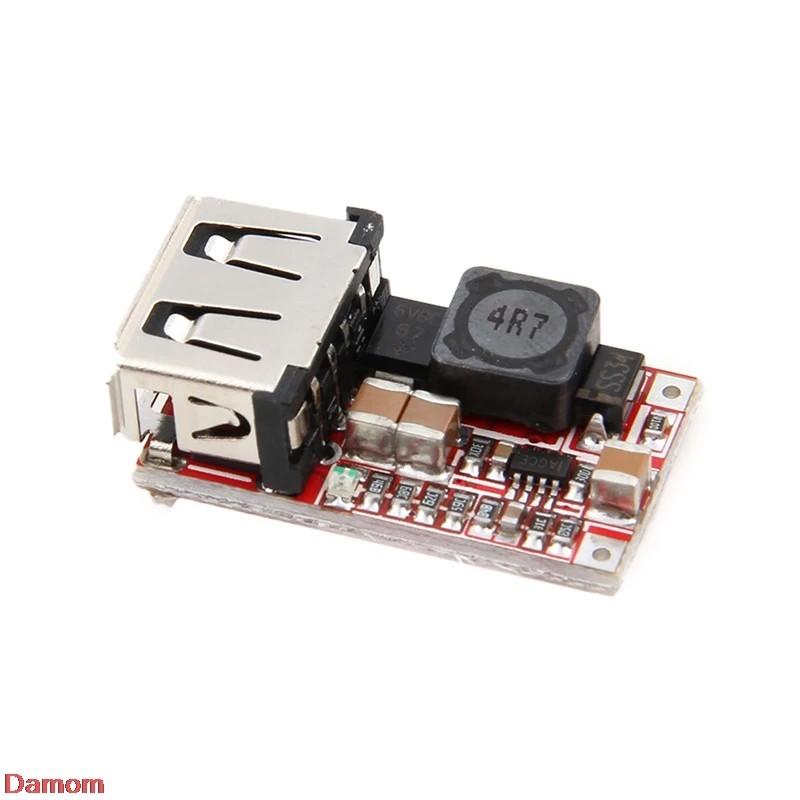 2021 Новый DC понижающий модуль 6 24V 12V/24V до 5V 3A зарядного устройства USB Fr Arduino