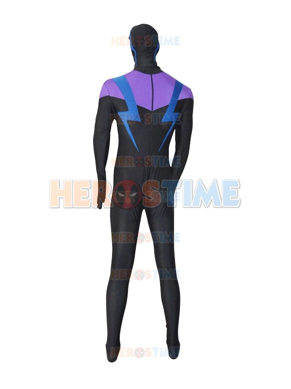 Новейший потрясающий дизайн крутой костюм супергероя из спандекса косплей на