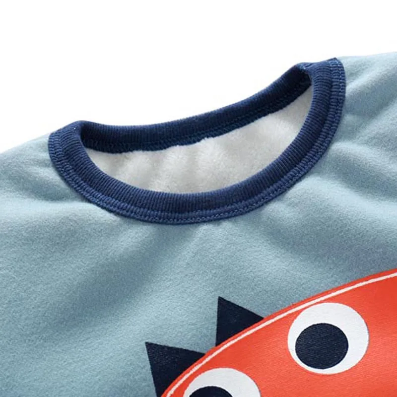 Высококачественные зимние брендовые пижамные комплекты для мальчиков и девочек