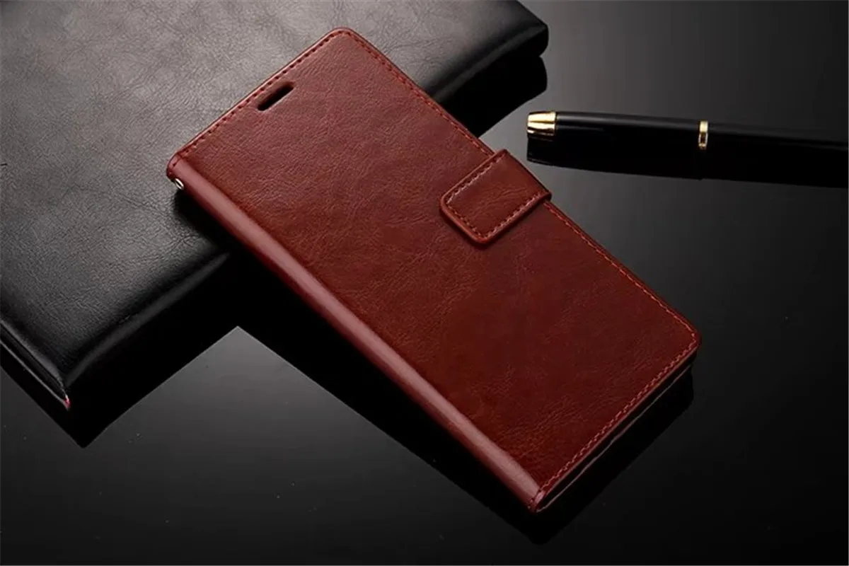 Роскошный кожаный кошелек с чехлов из термопластичного полиуретана (TPU) на